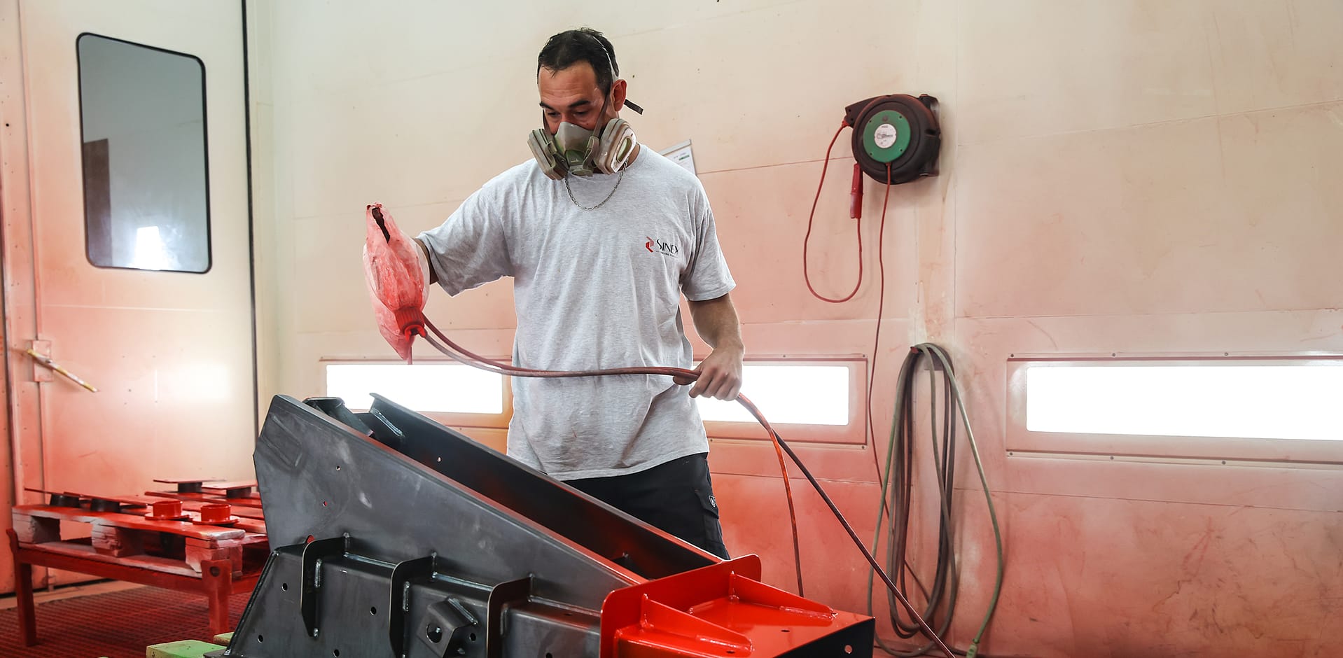 Présentation de la profession de peintre industriel