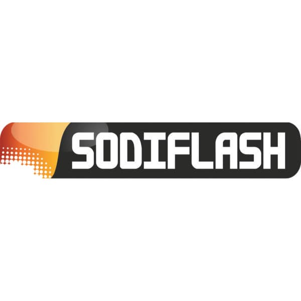 Malette rechargeable 2 balises LED duo flash supplier logo